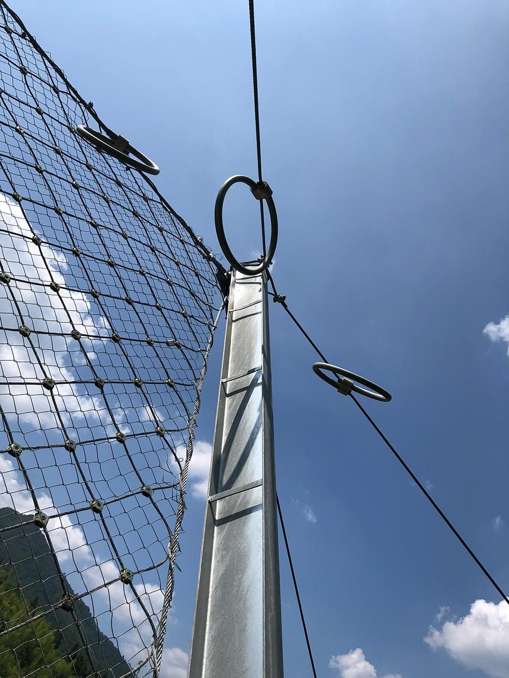 被動防護網實景